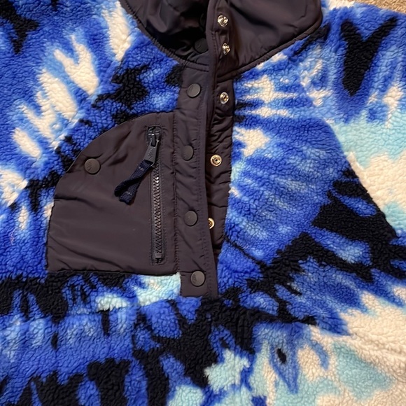 Free People Movement Rocky Ridge Pullover size Medium NWT Ocean Tie Dye Combo - Picture 5 of 7